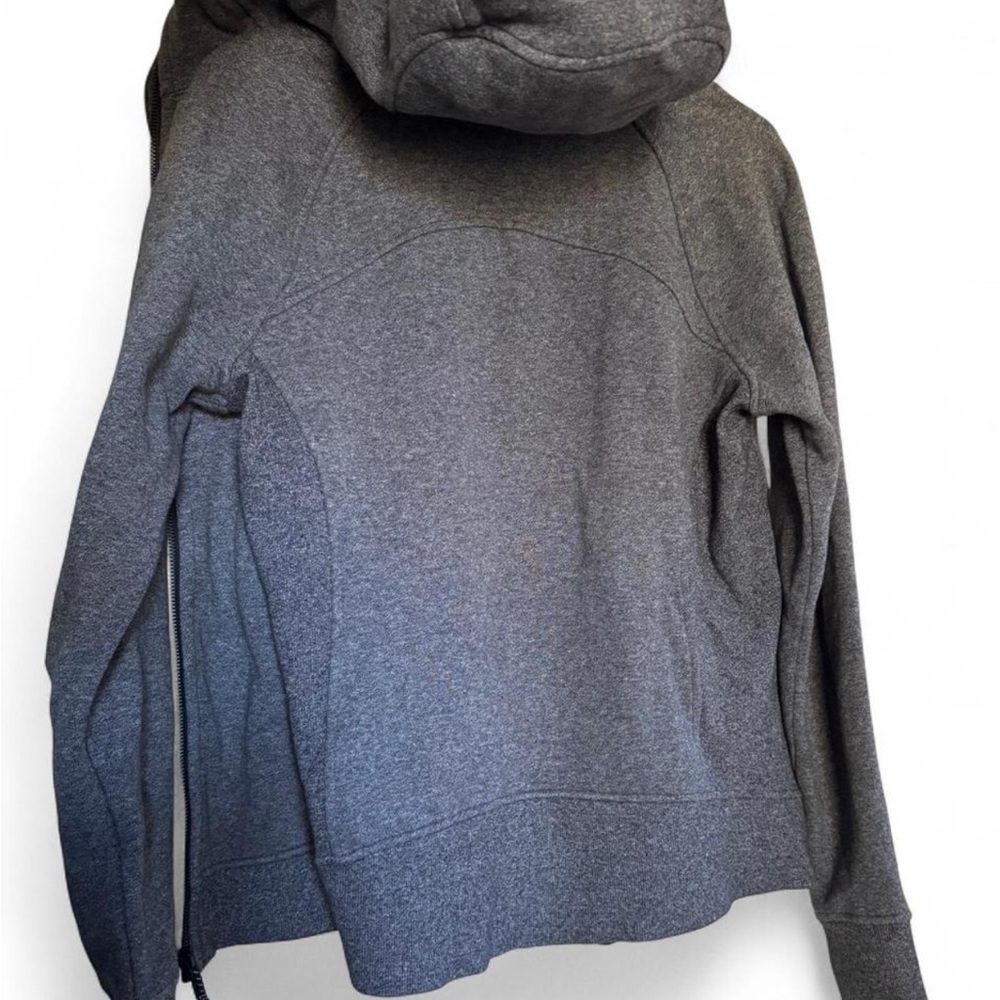 lululemon athletica Scuba Gray full Zip Sweatshirt - Picture 6 of 7
